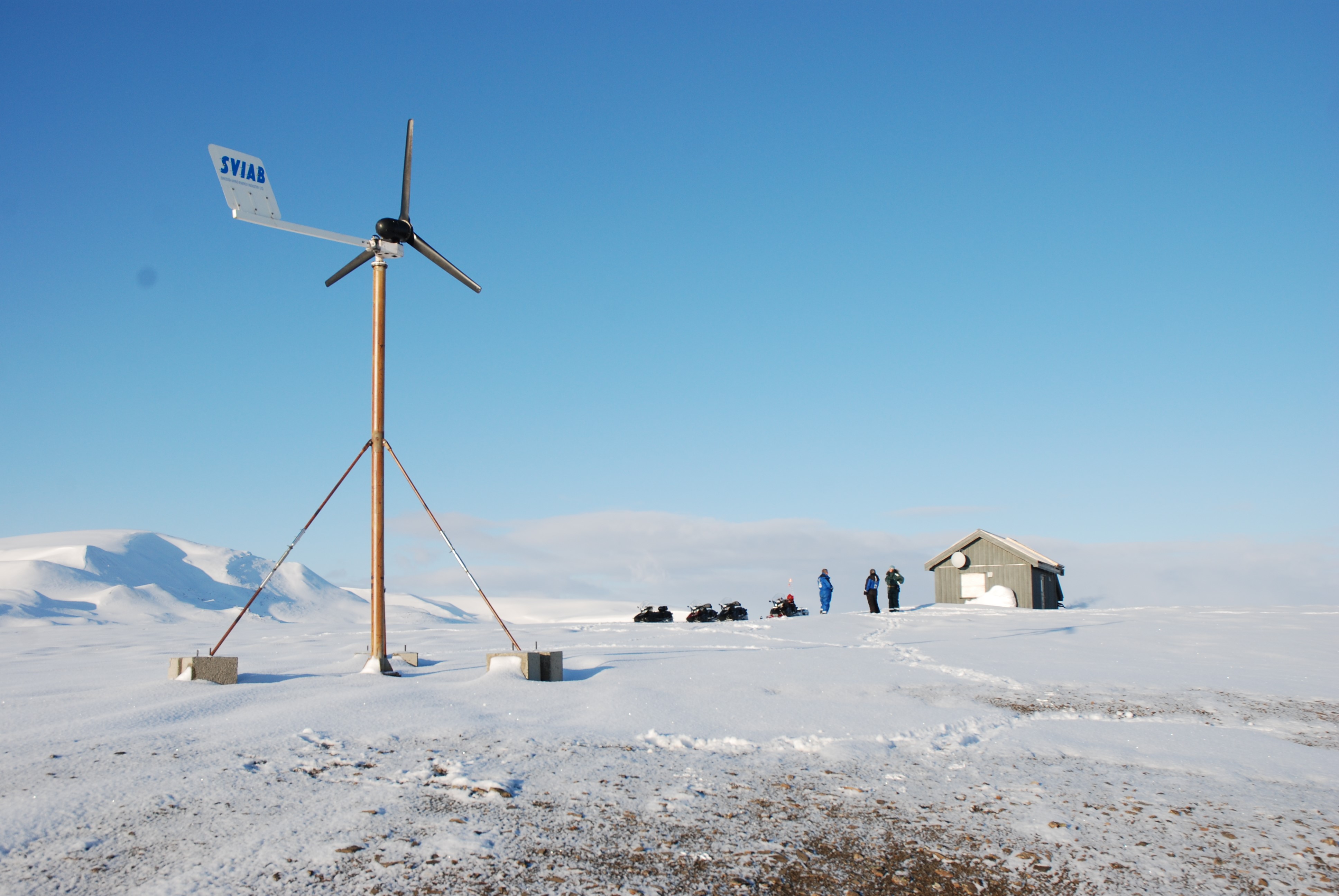 Le site du réseau permanent SPITS, Svalbard (crédits : NORSAR)