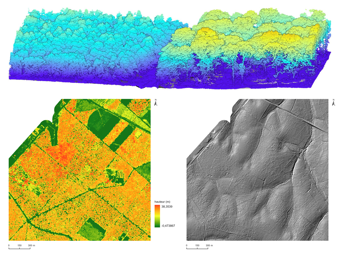 nuage de points Lidar