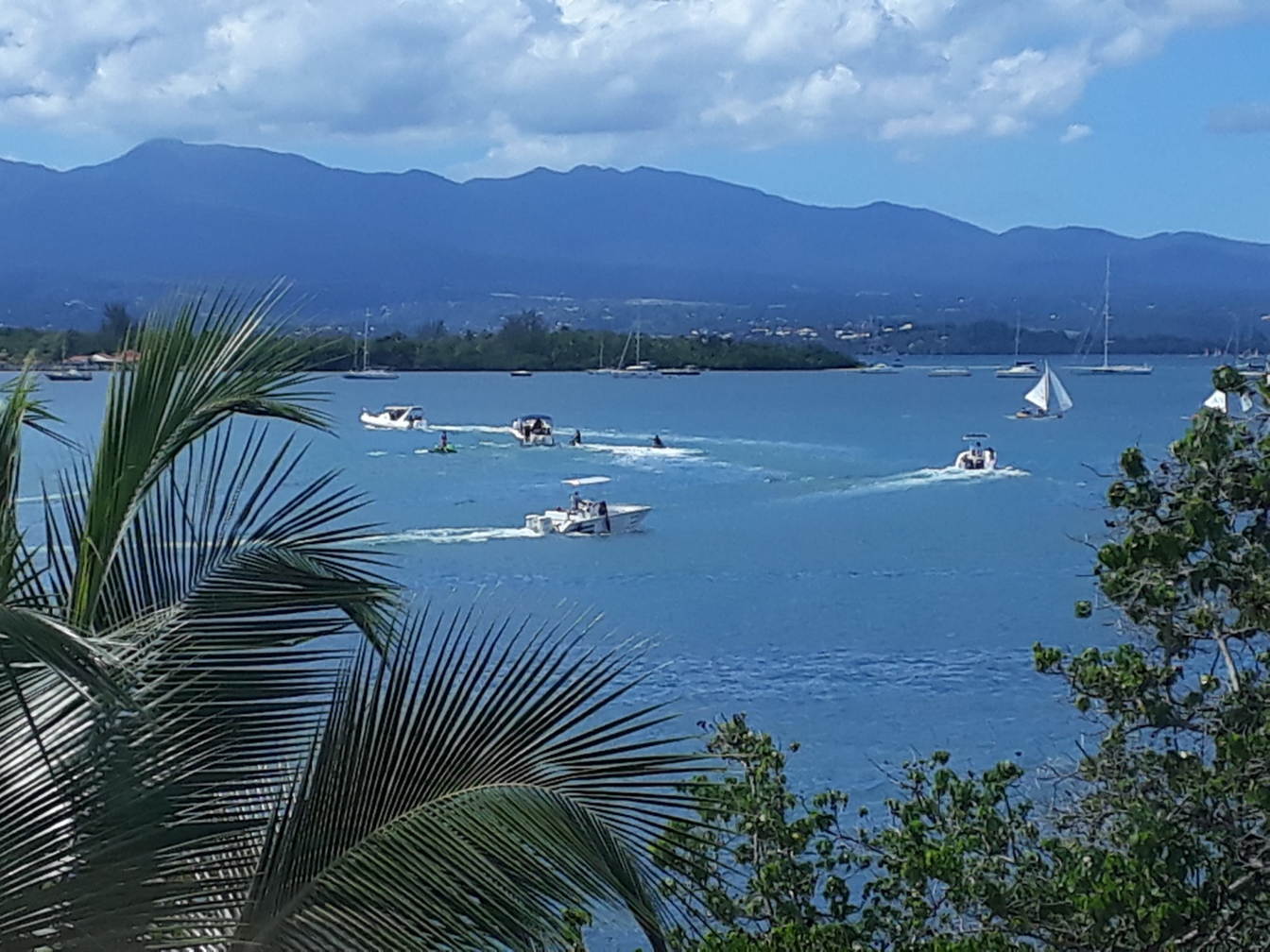 Fréquentation du Petit Cul-de-Sac Marin en Guadeloupe