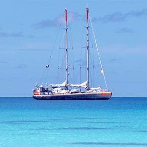 Tara au cœur des atolls de la Polynésie française